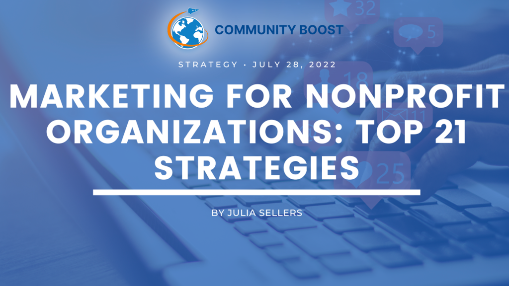 marketing for nonprofit organizations top 21 strategies.