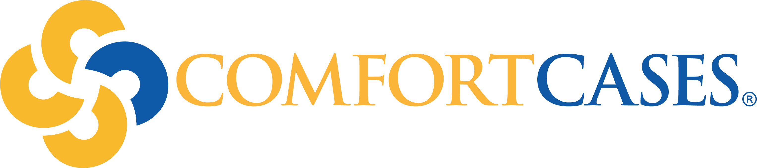 comfortcases logo on a white background.