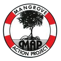 the mangrove map action project logo.